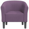 Poltrona tecido roxo 3