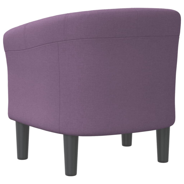 Sillón de tela morado M 5
