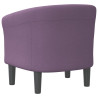 Poltrona tecido roxo 5