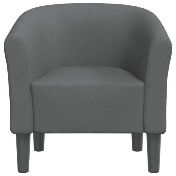 Sillón de tela gris oscuro M 3
