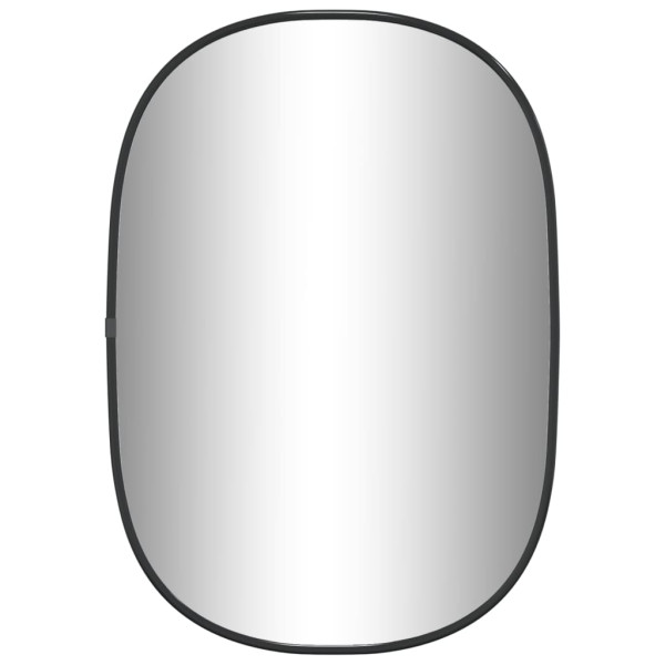 Espejo de pared negro 50x35 cm M 2