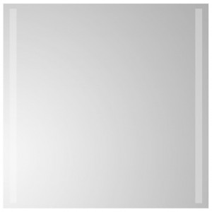 Espelho de banheiro com LED 60x60 cm H