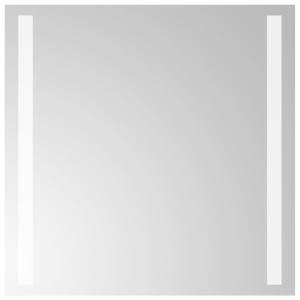 Espejo de baño con LED 40x40 cm H