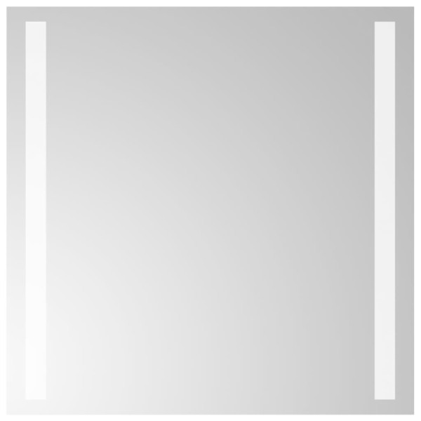 Espejo de baño con LED 40x40 cm M 2