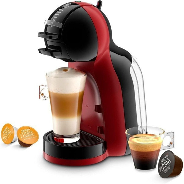 Cafetera de cápsulas krups dolce gusto mini me kp123has/ 1500w/ 15 bares/ rojo cereza M 2