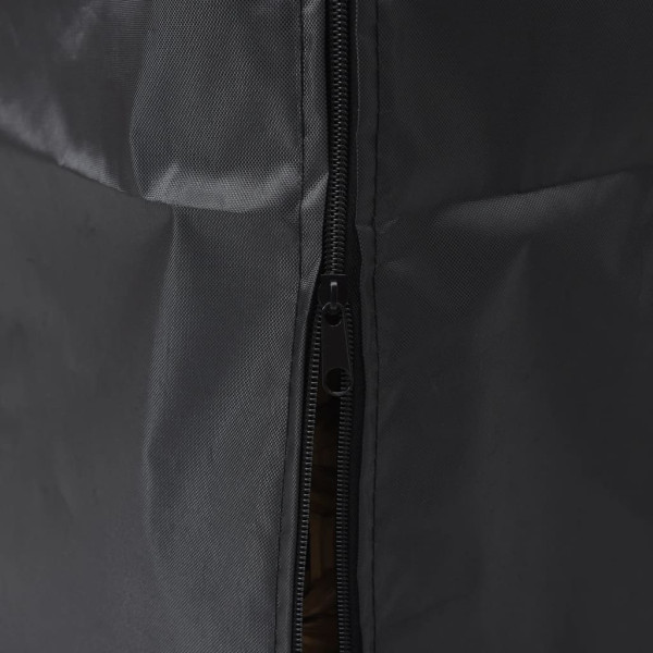 Capa p/ aquecedor forma pirâmide 86x47x241 cm oxford 420D preto M 5