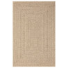 Alfombra con aspecto de yute interior y exterior 160x230 cm 4