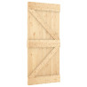 Puerta NARVIK madera maciza pino 95x210 cm 2