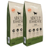 Ração premium para cães Adult Essence Beef 2 pcs 30 kg 1