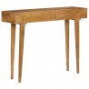 Mesa consola de madera maciza de mango 102x30x79 cm 4