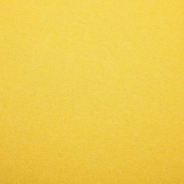 Poltrona em tecido amarelo M 3