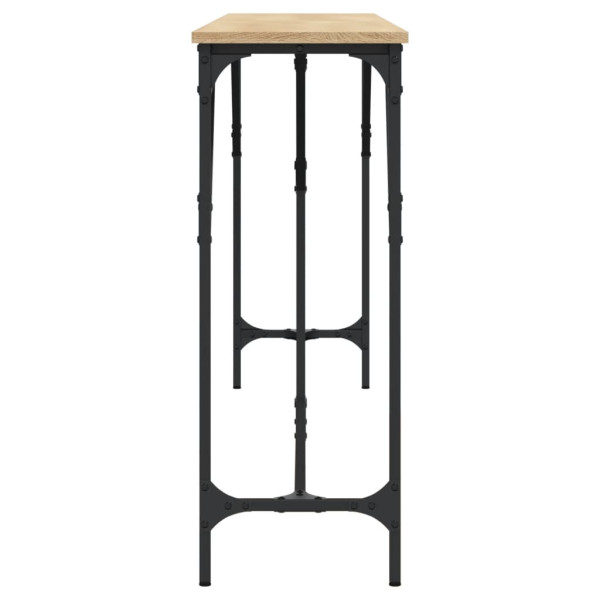 Mesa consola 200x29x75 cm derivados de madeira carvalho sonoma M 5