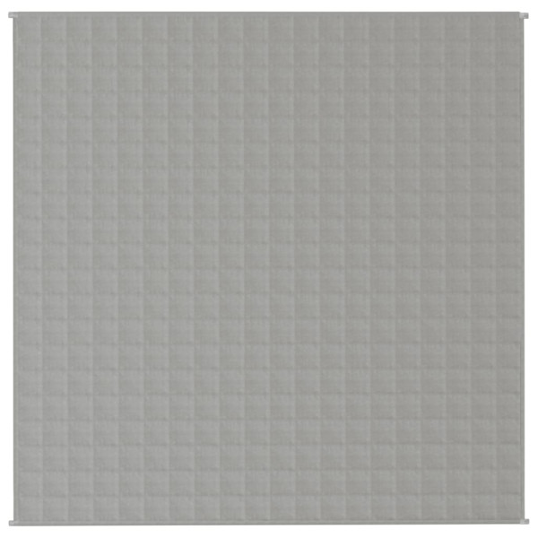 Manta con peso tela gris 200x200 cm 9 kg M 3