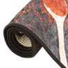 Tapete de cozinha lavável antiderrapante 60x180 cm multicor 5