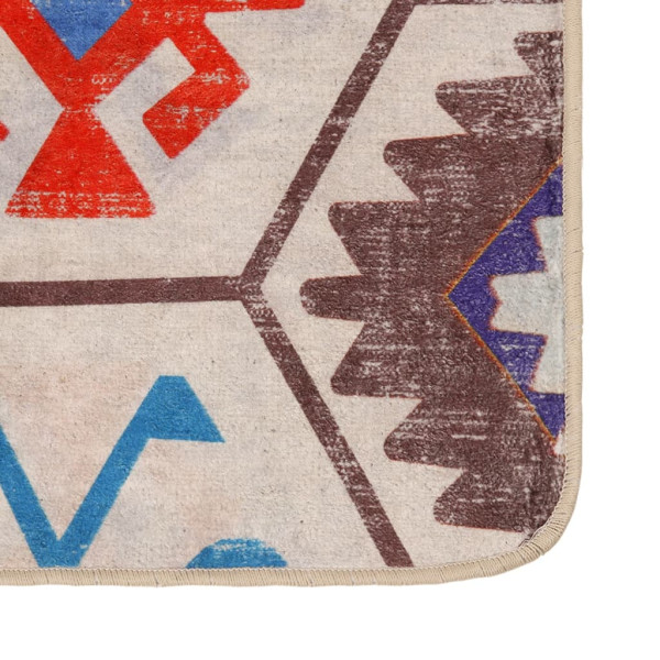 Alfombra lavable antideslizante multicolor 80x300 cm M 3