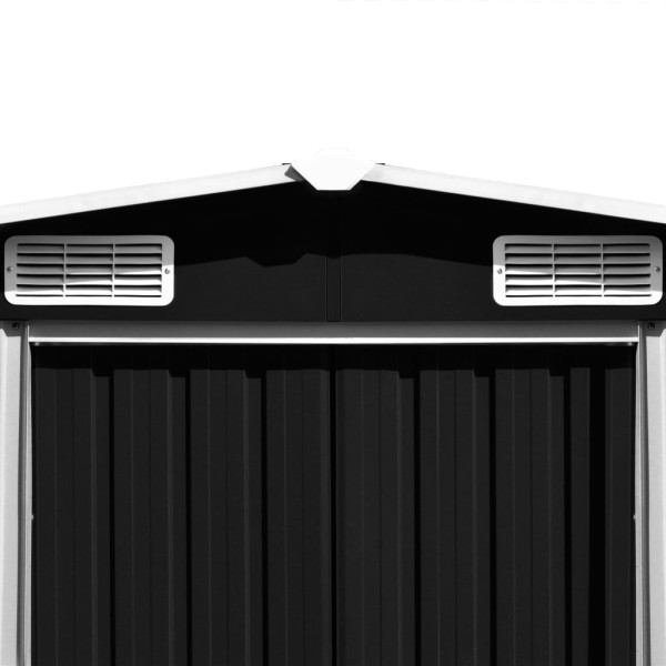 Abrigo de jardim 257x489x181 cm metal antracite M 3