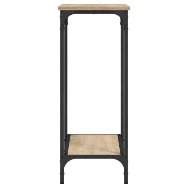 Mesa consola 75x30.5x75 cm derivados de madeira carvalho sonoma M 5