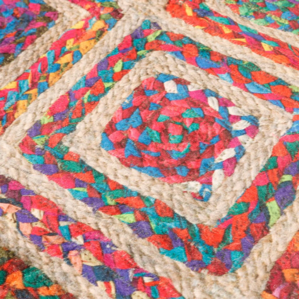 Alfombra lavable antideslizante multicolor Ø 120 cm M 5