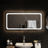 Espejo de baño con LED 100x50 cm 1