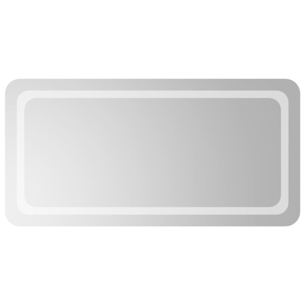 Espejo de baño con LED 100x50 cm M 2