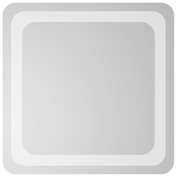 Espelho de banheiro com LED 40x40 cm M 2