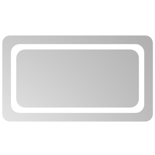 Espejo de baño con LED 70x40 cm M 2