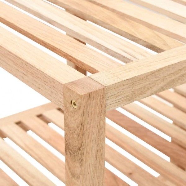 Estantería de cuarto de baño 100x40x65cm madera maciza de nogal M 3