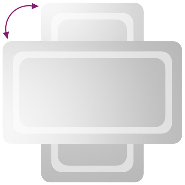 Espejo de baño con LED 40x70 cm M 4