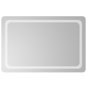 Espelho de banheiro com LED 60x90 cm H