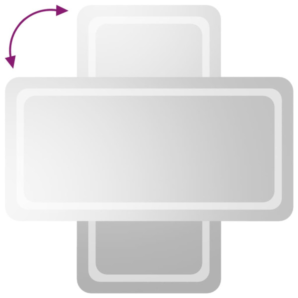 Espejo de baño con LED 50x100 cm M 4