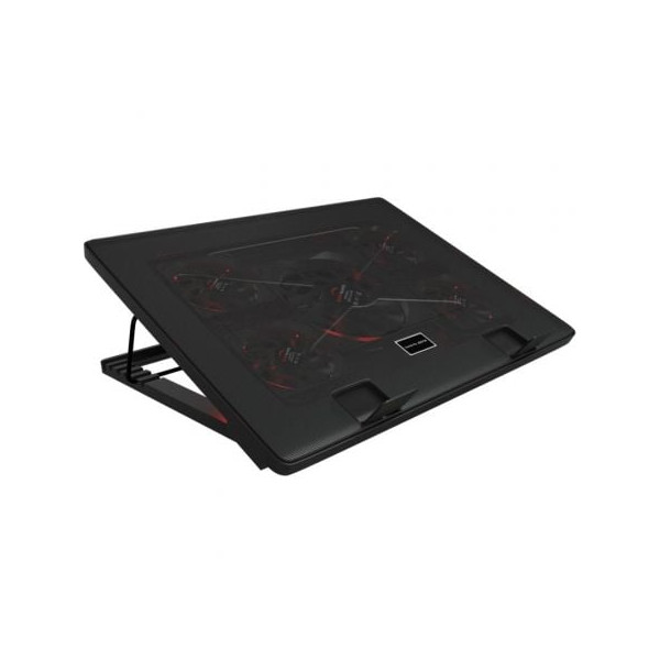 Base refrigeradora Mars Gaming MNBC2 negro D
