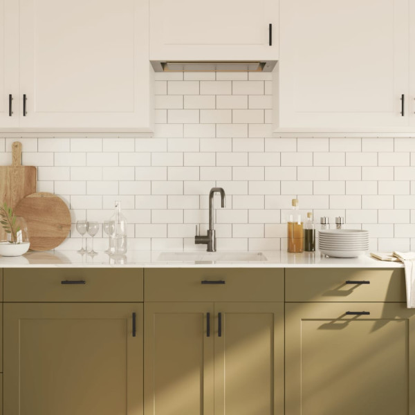 Puxadores para móveis 10 pcs 64 mm aço inoxidável preto M 4