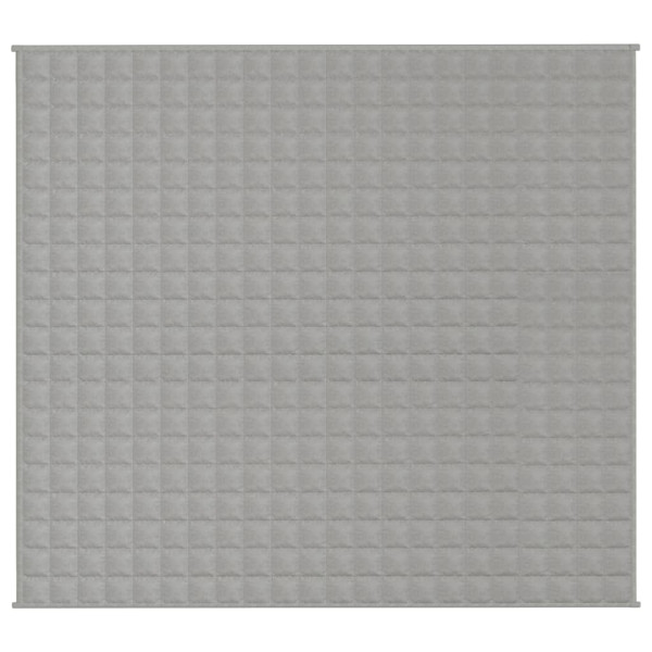 Manta con peso tela gris 200x225 cm 9 kg M 3