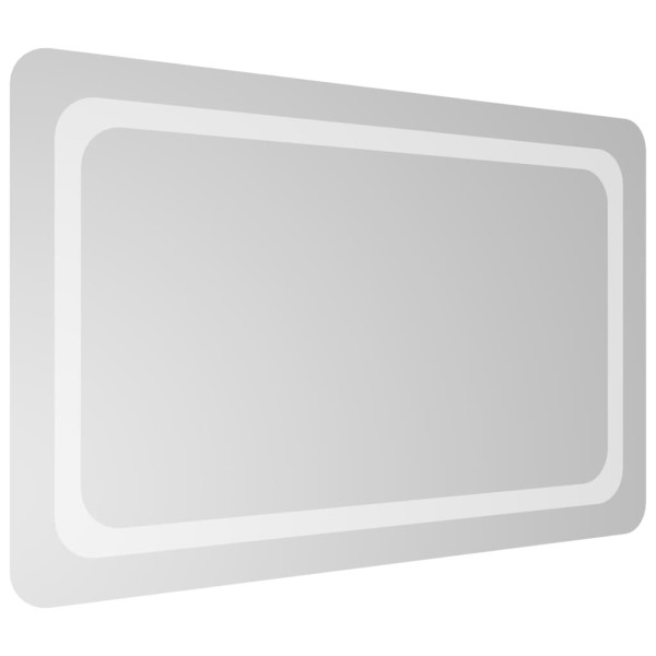 Espelho de casa de banho com luzes LED 50x80 cm M 2