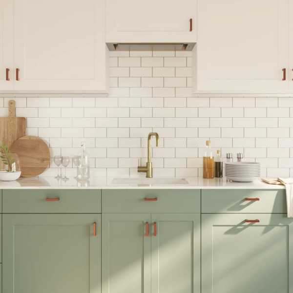 Tiradores para armarios 10 uds acero inoxidable bronce 64 mm M 5