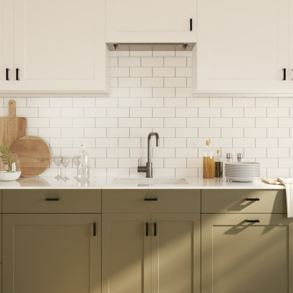 Puxadores para móveis 10 pcs 64 mm aço inoxidável preto M 4