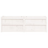 Jardineras 2 uds madera maciza de pino blanco 150x50x50 cm 5
