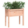 Jardineras con patas 2 uds madera maciza de abeto Douglas 3