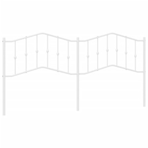 Cabecero de metal blanco 200 cm H