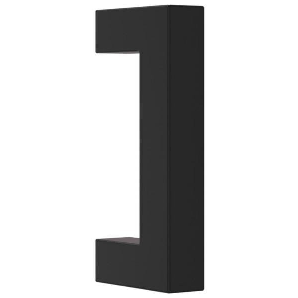 Tiradores para armarios 20 uds acero inoxidable negro 64 mm M 3