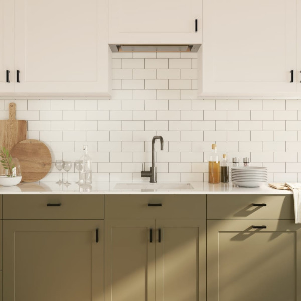 Puxadores para móveis 20 pcs 64 mm aço inoxidável preto M 4