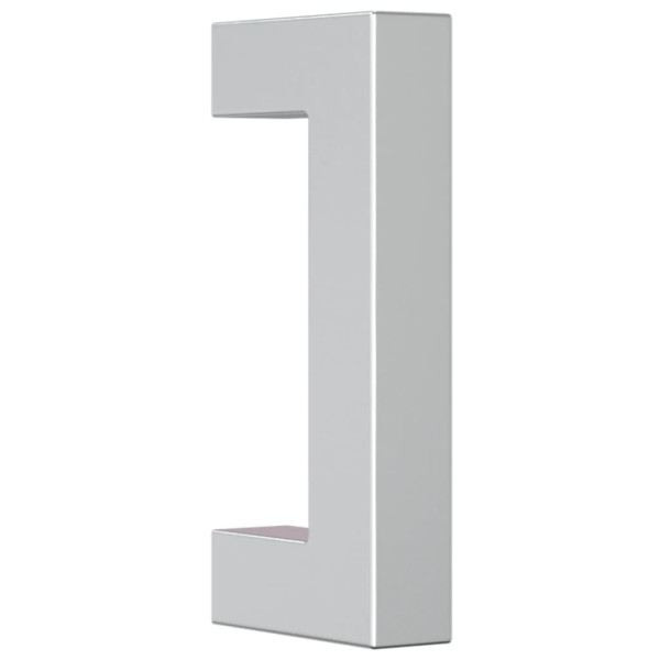 Tiradores para armarios 20 uds acero inoxidable plateado 64 mm M 4