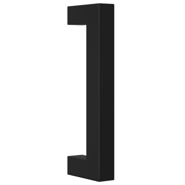 Puxadores para móveis 20 pcs 96 mm aço inoxidável preto M 3