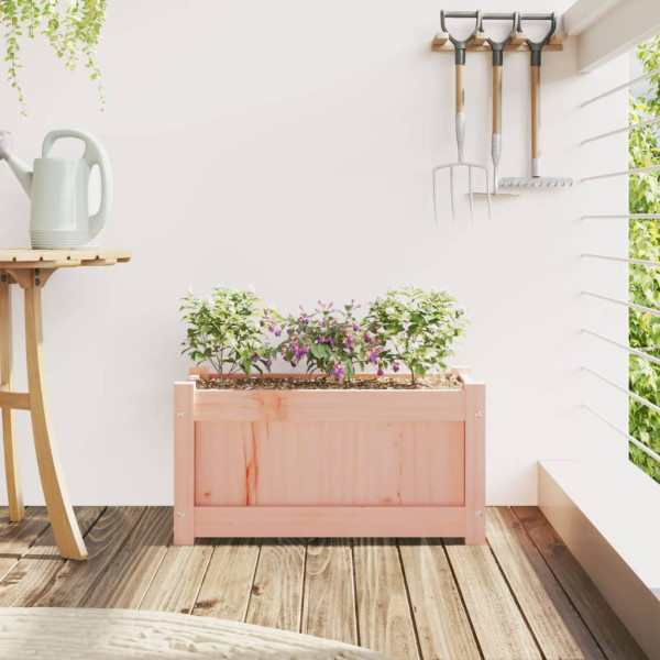 Jardinera madera maciza de abeto Douglas 60x31x31 cm M 3