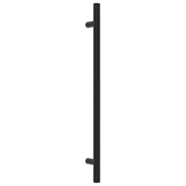 Puxadores para móveis 20 pcs 224 mm aço inoxidável preto M 3