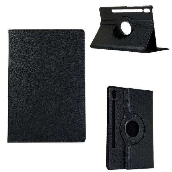 Fundação COOL para Samsung Galaxy Tab S9 / Tab S9 FE Polypiel Preto M 5