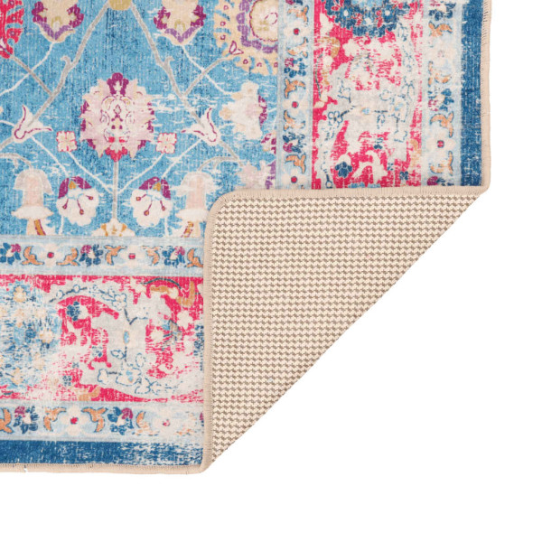 Tapete lavável antiderrapante 80x300 cm multicor M 4