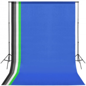 Kit de estudio fotográfico con softbox y fondo H