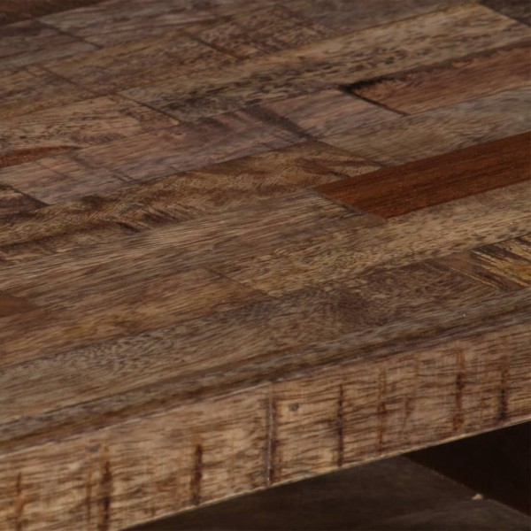 Mueble para TV de madera maciza de mango 118x30x40 cm M 5