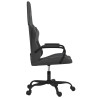 Silla gaming cuero sintético negro y gris 4